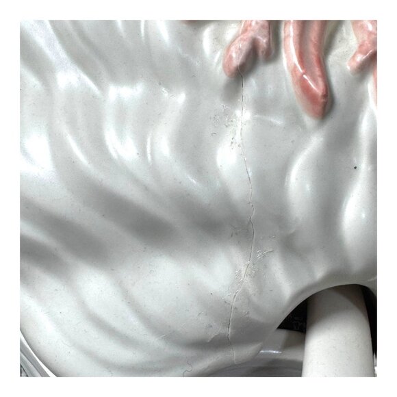 Fitz And Floyd 1981 Clamshell Shell Shaped Soup Chowder Tureen Lid & Ladle READ - Picture 9 of 13